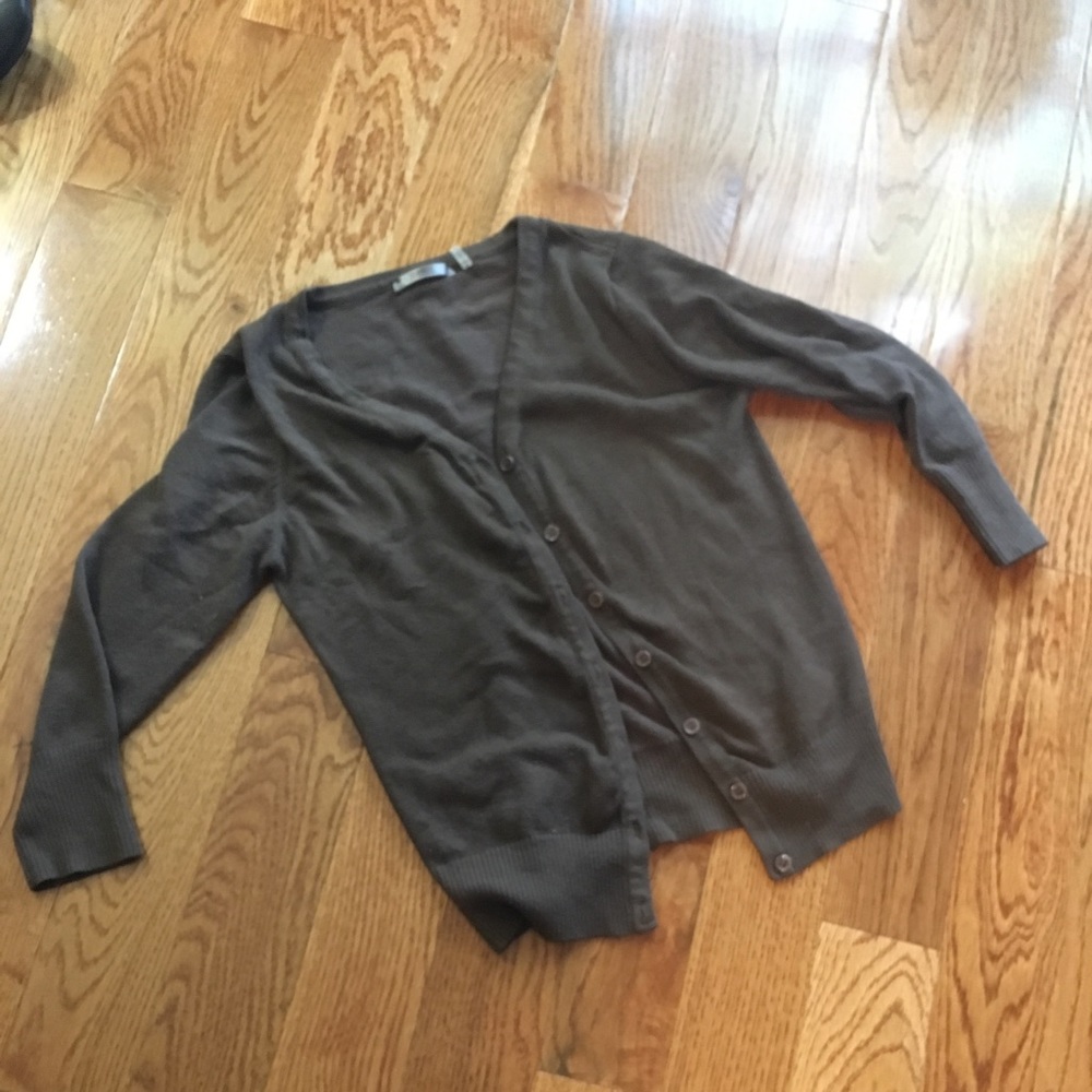 Modcloth Brown Cardigan